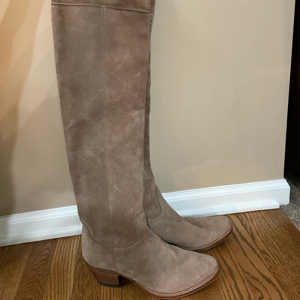 Tony Mora over the knee boots.